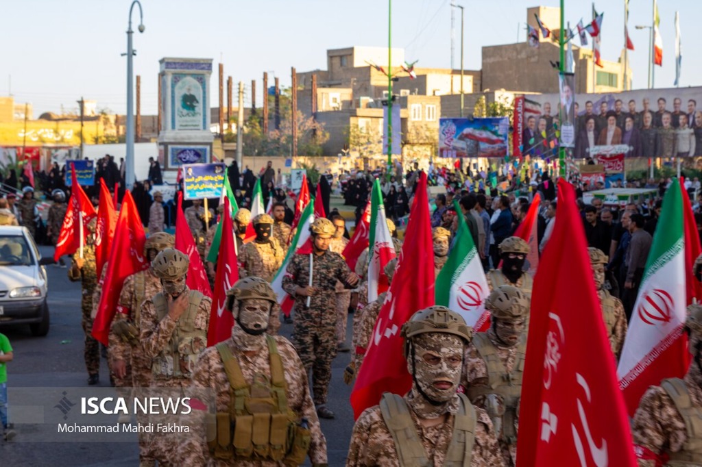 برگزاری رزمایش جان فدا شهرستان آران و بیدگل